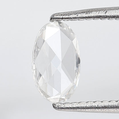0.37 Ct Oval Shape Rose Cut Diamond 6 mm FG Color VS Clarity Natural Loose Diamond