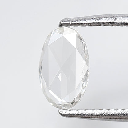 0.37 Ct Oval Shape Rose Cut Diamond 6 mm FG Color VS Clarity Natural Loose Diamond