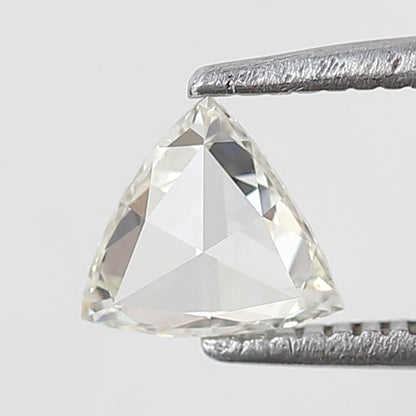 0.43 Ct Triangle Shape Rose Cut Diamond 5 MM IJ Color VVs Vs Clarity Natural Loose Diamond