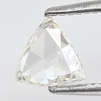 0.43 Ct Triangle Shape Rose Cut Diamond 5 MM IJ Color VVs Vs Clarity Natural Loose Diamond