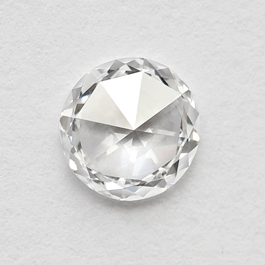 1.01 CT Beautiful D Color Transparent VS Clarity 7.3 mm Round Shape Natural Loose Rose Cut Diamond For Wedding Ring