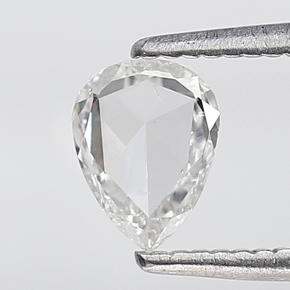0.34 Ct Pear Shape Rose Cut Diamond 6 mm FG Color VS SI Clarity Natural Loose Diamond