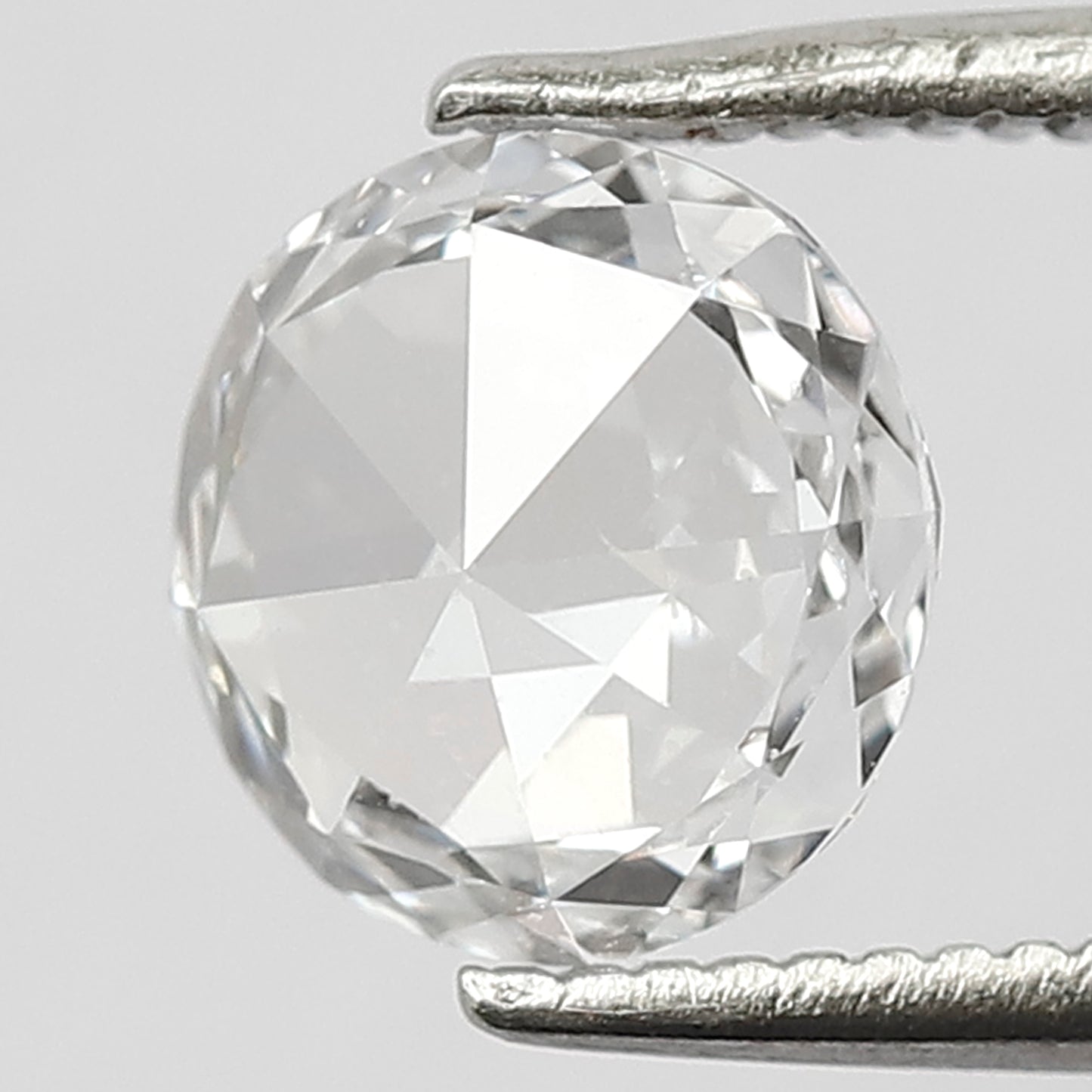 1.01 CT Beautiful D Color Transparent VS Clarity 7.3 mm Round Shape Natural Loose Rose Cut Diamond For Wedding Ring
