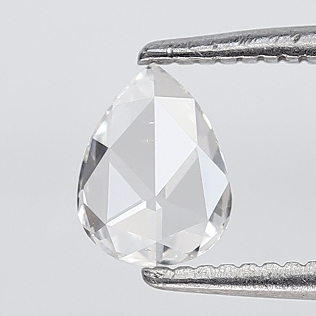 0.34 Ct Pear Shape Rose Cut Diamond 6 mm FG Color VS SI Clarity Natural Loose Diamond