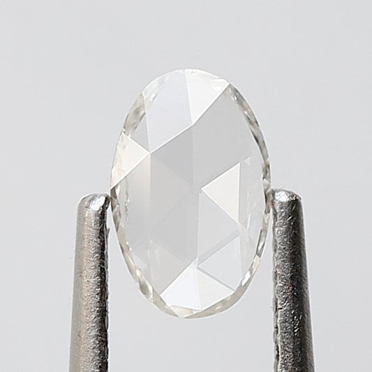 0.22 Ct Oval Shape Rose Cut Diamond 6 mm FG Color VS Clarity Natural Loose Diamond
