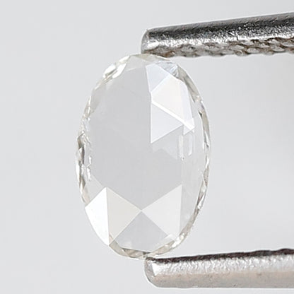 0.22 Ct Oval Shape Rose Cut Diamond 6 mm FG Color VS Clarity Natural Loose Diamond