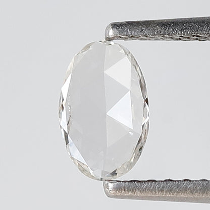 0.22 Ct Oval Shape Rose Cut Diamond 6 mm FG Color VS Clarity Natural Loose Diamond