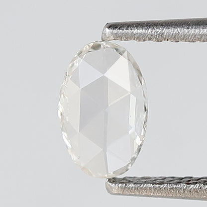 0.22 Ct Oval Shape Rose Cut Diamond 6 mm FG Color VS Clarity Natural Loose Diamond