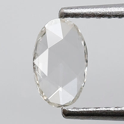 0.22 Ct Oval Shape Rose Cut Diamond 6 mm FG Color VS Clarity Natural Loose Diamond