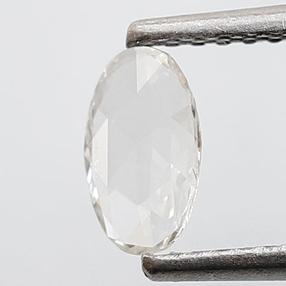 0.22 Ct Oval Shape Rose Cut Diamond 6 mm FG Color VS Clarity Natural Loose Diamond