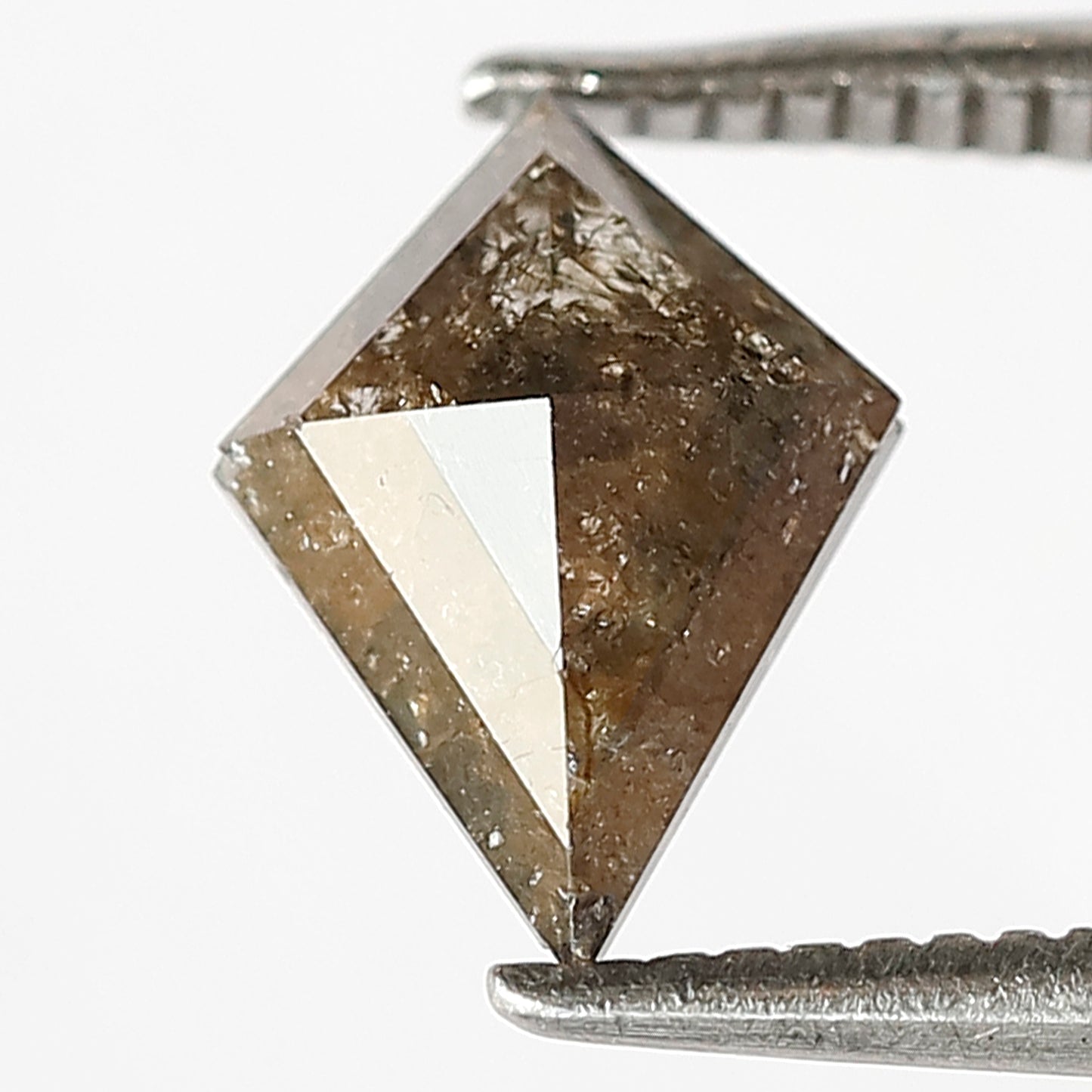 Kite Shape Diamond 0.75 CT | Natural Brown Salt and Pepper Diamond for Custom Pendant