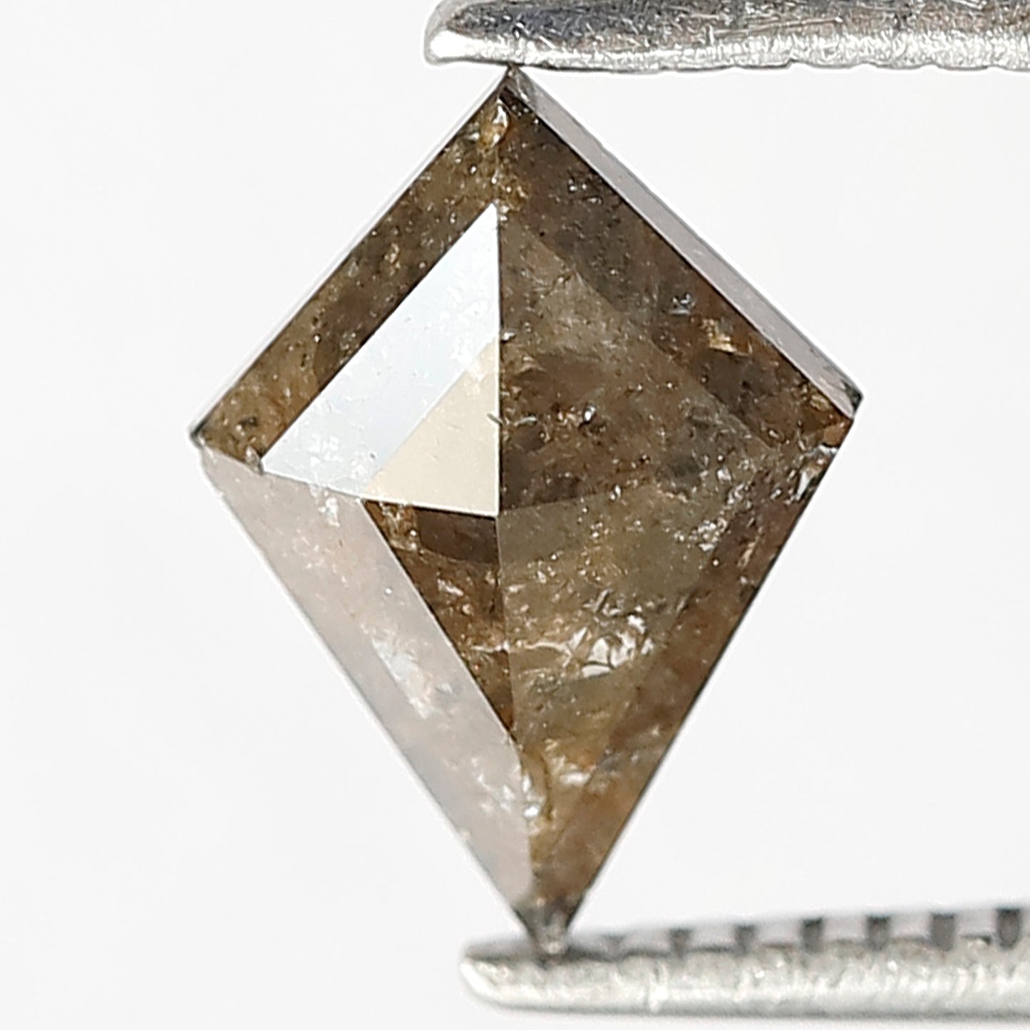 Kite Shape Diamond 0.75 CT | Natural Brown Salt and Pepper Diamond for Custom Pendant