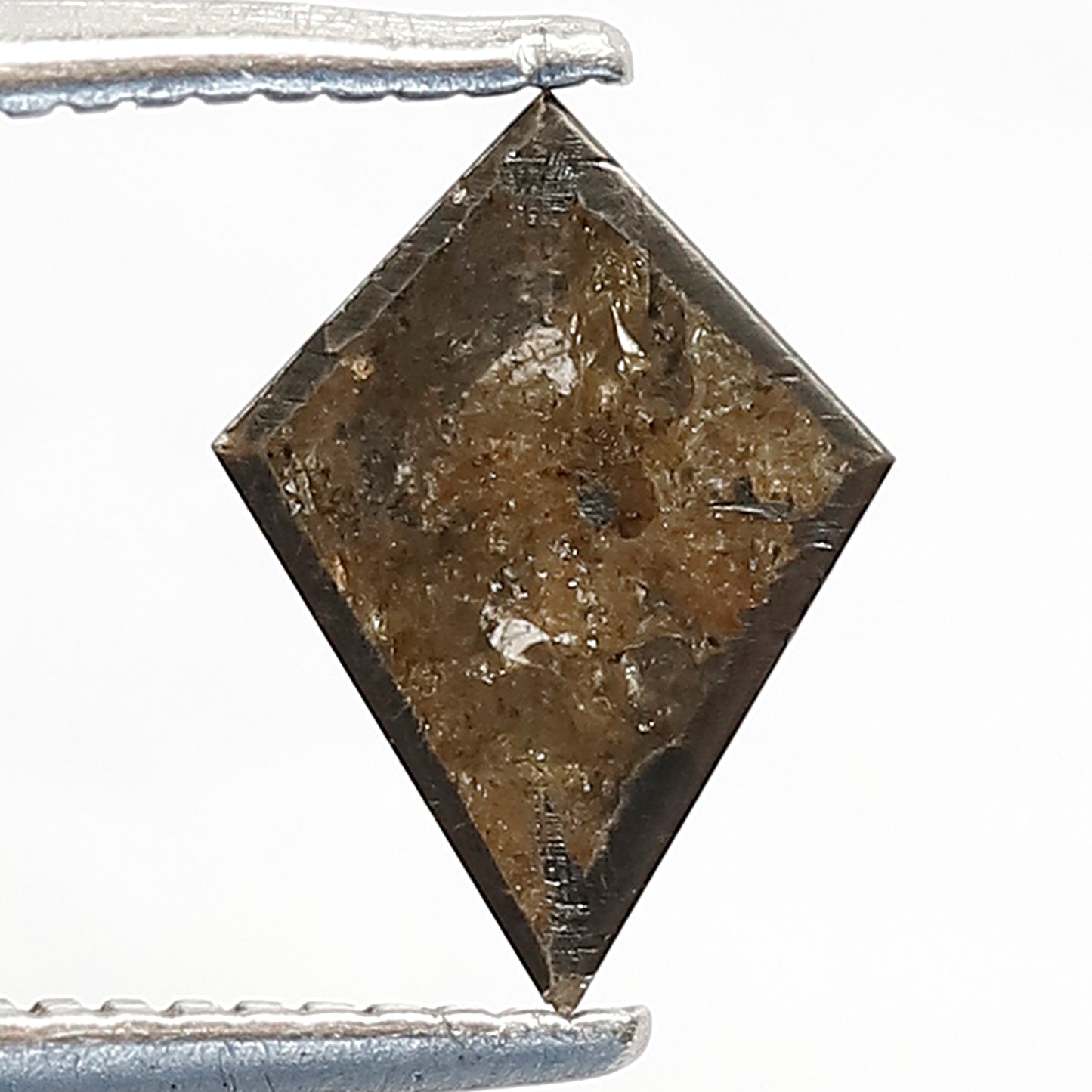 Kite Shape Diamond 0.75 CT | Natural Brown Salt and Pepper Diamond for Custom Pendant