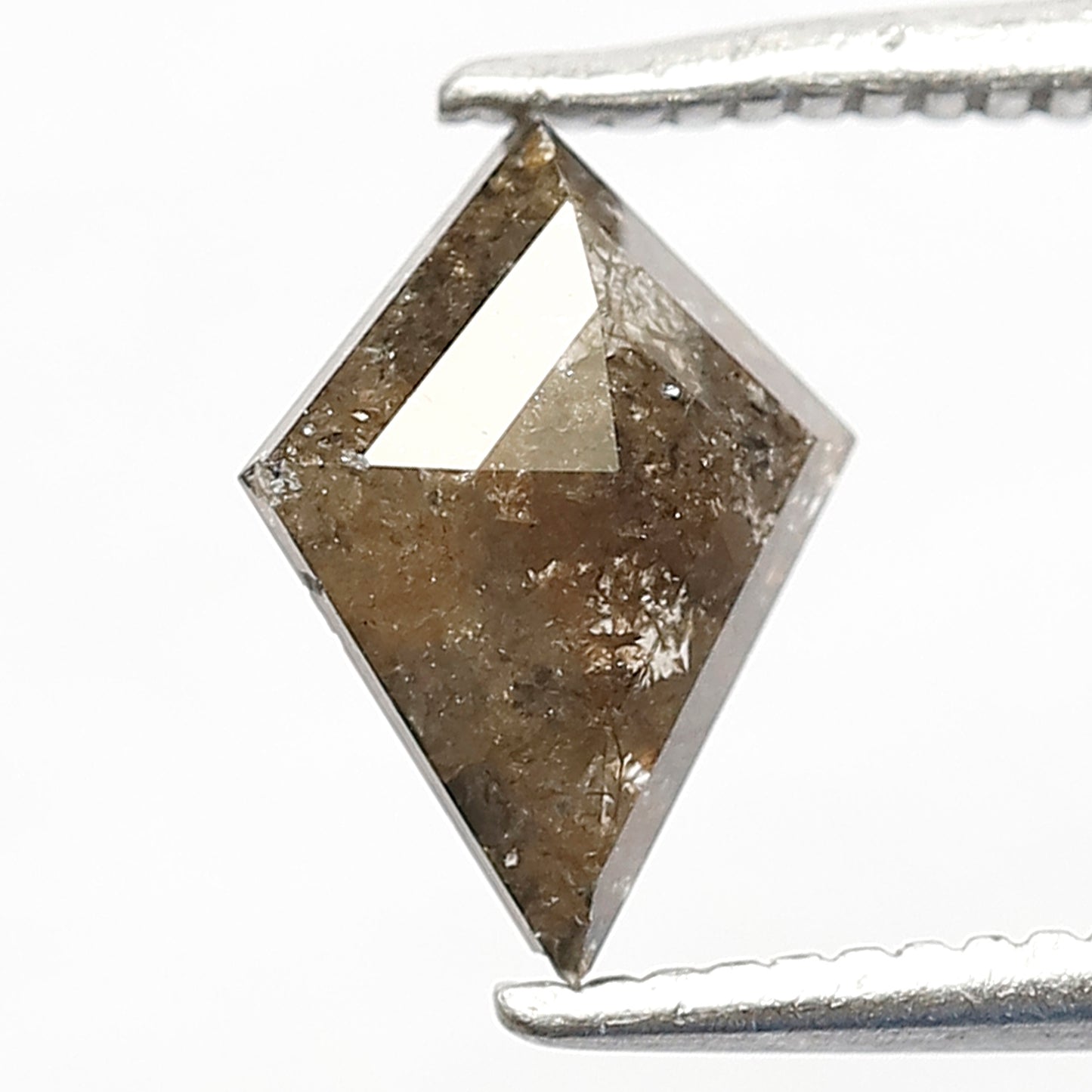 Kite Shape Diamond 0.75 CT | Natural Brown Salt and Pepper Diamond for Custom Pendant