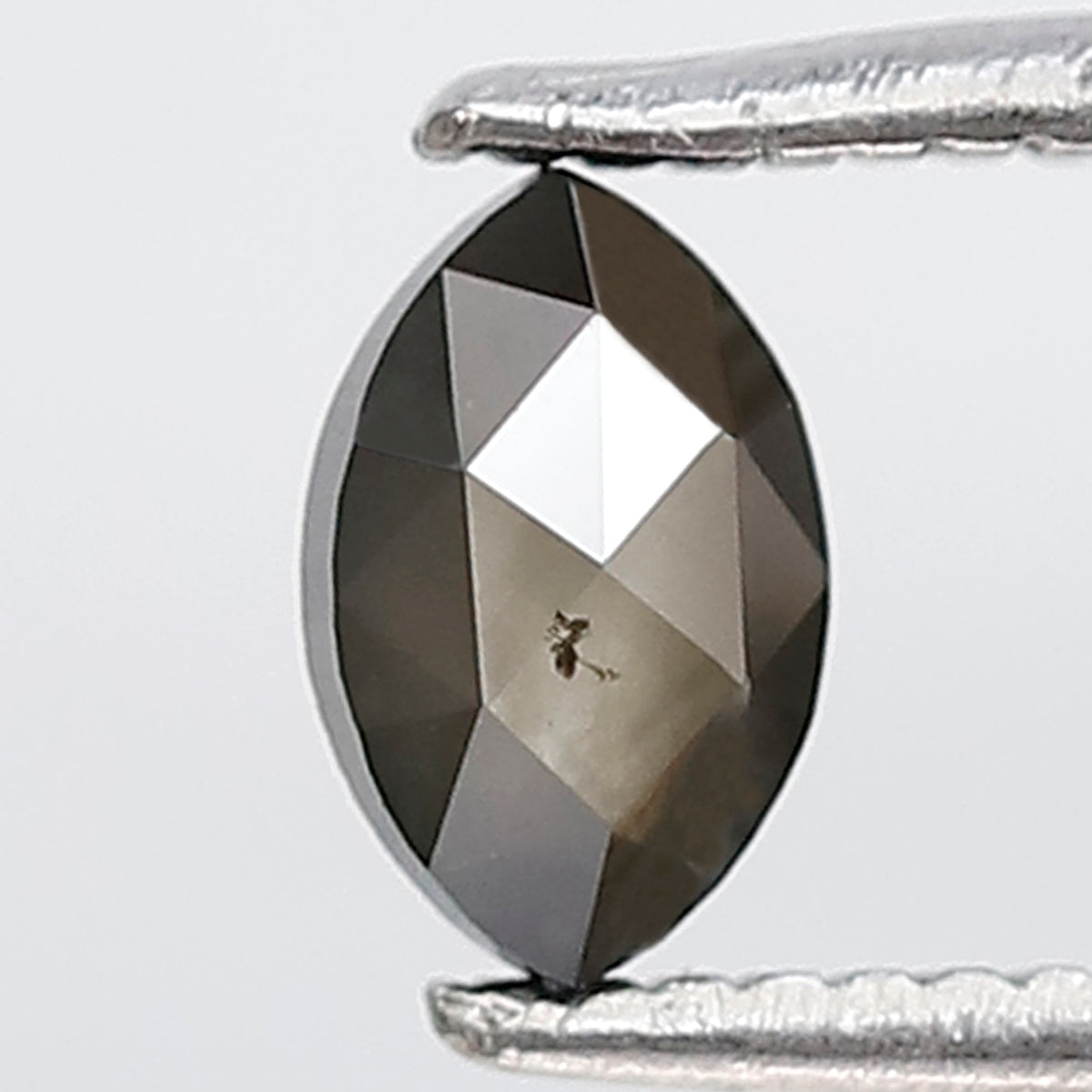 0.37 Ct Marquise Shape Natural Loose Diamond 5.50 MM salt and Pepper Green black Color Diamond