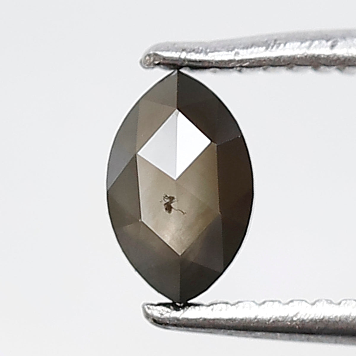 0.37 Ct Marquise Shape Natural Loose Diamond 5.50 MM salt and Pepper Green black Color Diamond