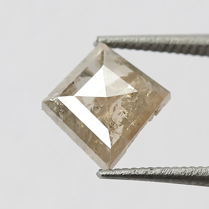 1.18 CT Kite Cut Rustic Brown Color Loose Natural Diamond 8 40 mm Translucent Diamond