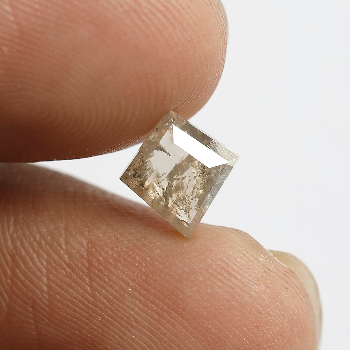1.18 CT Kite Cut Rustic Brown Color Loose Natural Diamond 8 40 mm Translucent Diamond