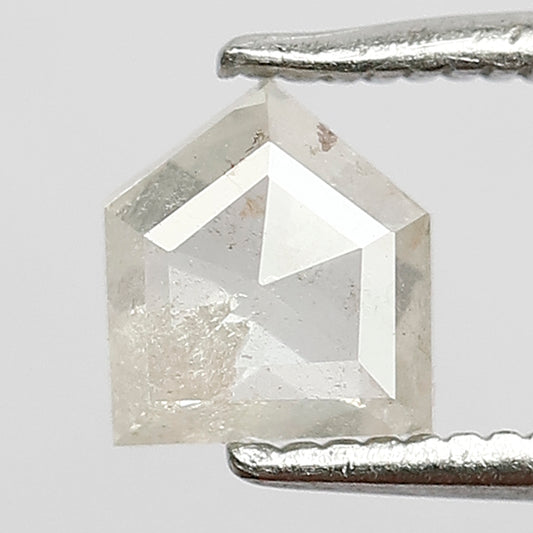 0.80 CT Unique Temple Shape Beautiful White Color Geometric Shape Natural Loose Diamond Perfect For Making Antique Shape Handmade Necklace