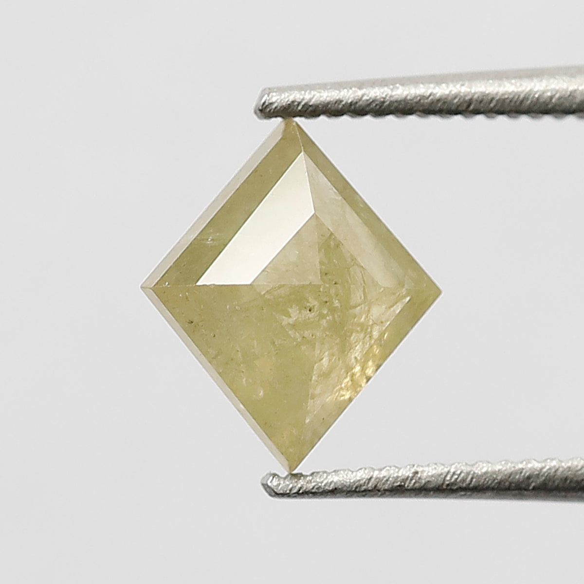 0.93 CT Kite Shape Loose Natural Diamond 7.50 MM Rustic Translucent Yellow Color Diamond For Jewelry