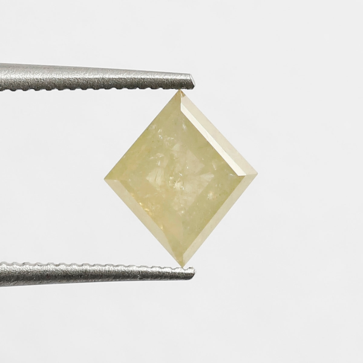0.93 CT Kite Shape Loose Natural Diamond 7.50 MM Rustic Translucent Yellow Color Diamond For Jewelry