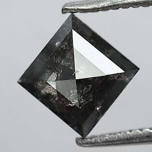 0.99 CT Natural Grayish Black Kite Shape Diamond ,5.5 MM Perfect Kite Cut Diamond , Perfect For Making Kite Shape Diamond Necklace