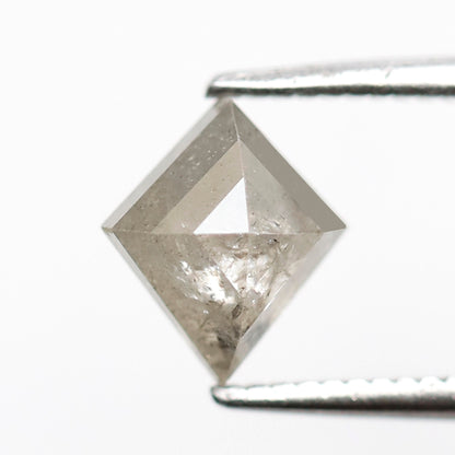 1.02 Ct Natural Kite Shape Diamond, Misty White Salt and Pepper Loose Diamond, Conflict Free Stone for Ring