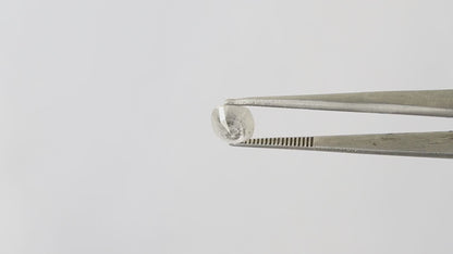 1.22 CT Fancy Grey white color With Beautiful Black Inclusion Oval Shape Natural loose Diamond Salt and Pepper For Body-Piercing Jewelry