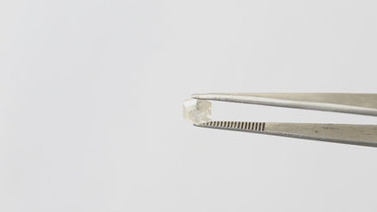 0.94 CT Domed Top White color Loose Salt and Pepper Hexagon Shape Polished Conflict Free Diamond ideal for making Custom Made Diamond Ring