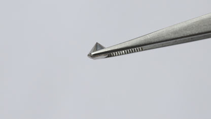 0.99 CT Fancy Reddish Grey Multi Faceted Pointed Round Brilliant Cut Natural Salt and Pepper Diamond Made for Vintage Jewelry