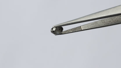 1.39 Ct Natural Gray Black Diamond | Diamond Shape Salt & Pepper Earth Mined Loose Diamond for Ring