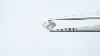 0.56 CT Cloudy Grey Color Kite Shape Salt and Pepper Loose Diamond