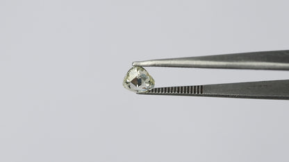 1.01 CT Light Yellow color 7 MM Rose Cut SI Clarity Pear Shape Natural Diamond ideal for Unique Design Pendant