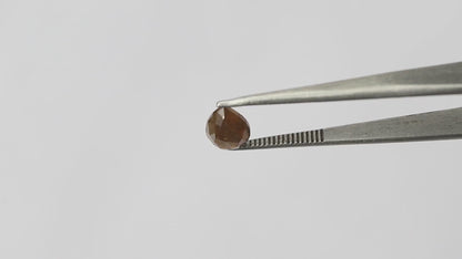Pear Shape 1.03 Carat Brownish Yellow Rustic Loose Diamond, 7.70 MM Natural Diamond for Ring Making
