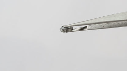 1.41 Ct Natural Grey Black Diamond | Diamond Shape Salt & Pepper Loose Diamond for Engagement or Wedding Rings