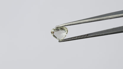 1 CT Marvelous Light Yellow Loose Rose Cut Diamond Made For Beautiful Handmade Jewelry