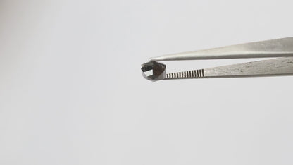 1.69 Ct Natural Black Diamond | Hexagon Shape Loose Diamond for Handmade or Custom Jewelry